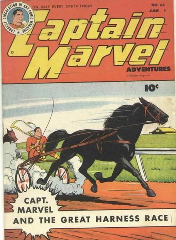Cover of Captain Marvel Adventures #62