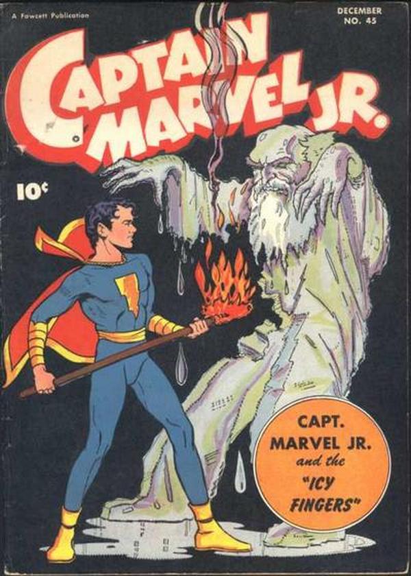 Cover of Captain Marvel Jr. #45