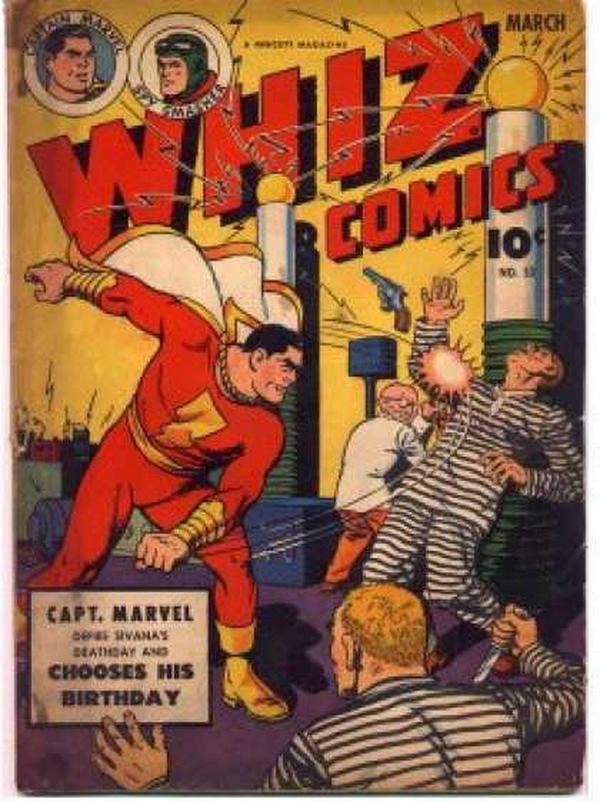 Cover of Whiz Comics #52
