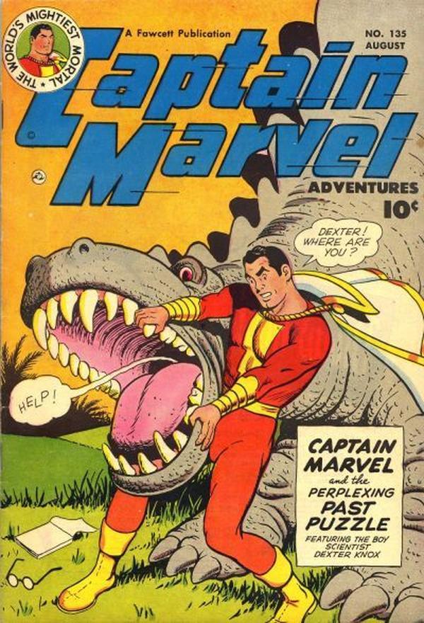 Cover of Captain Marvel Adventures #135