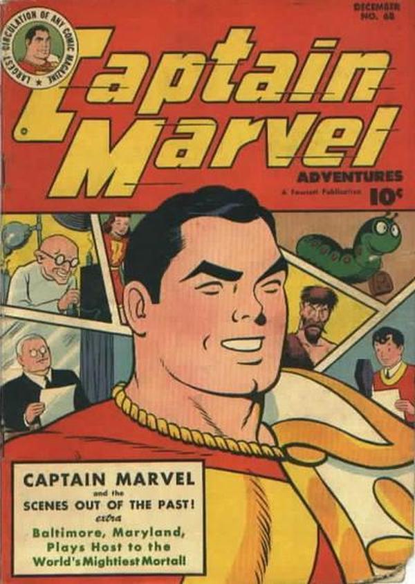 Cover of Captain Marvel Adventures #68