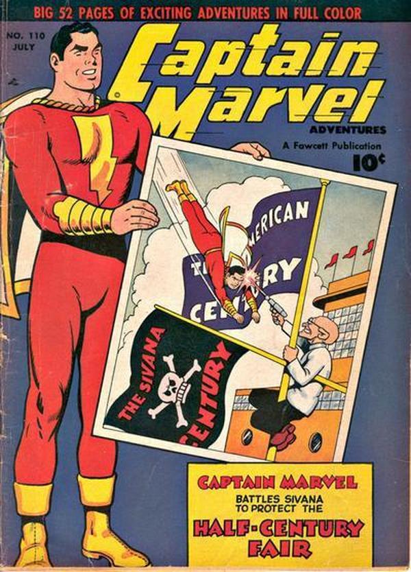 Cover of Captain Marvel Adventures #110