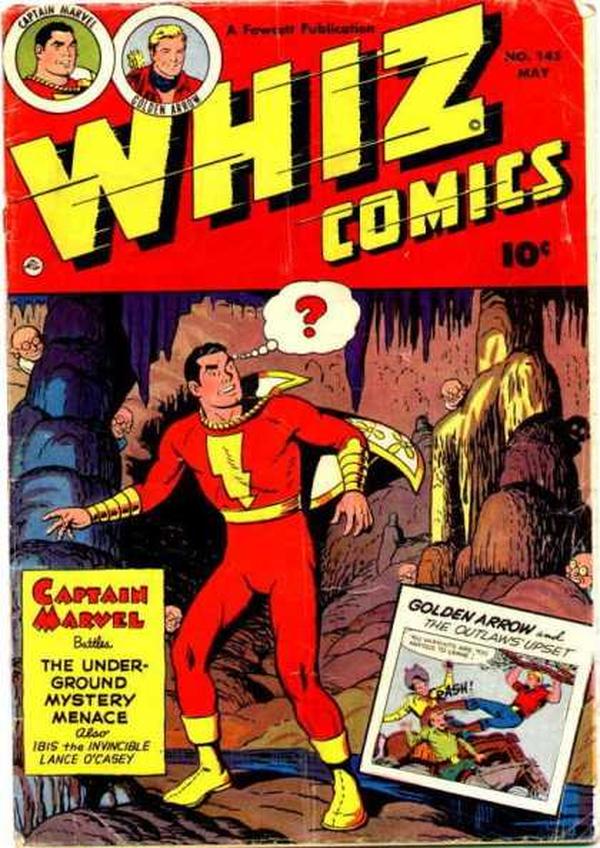 Cover of Whiz Comics #145