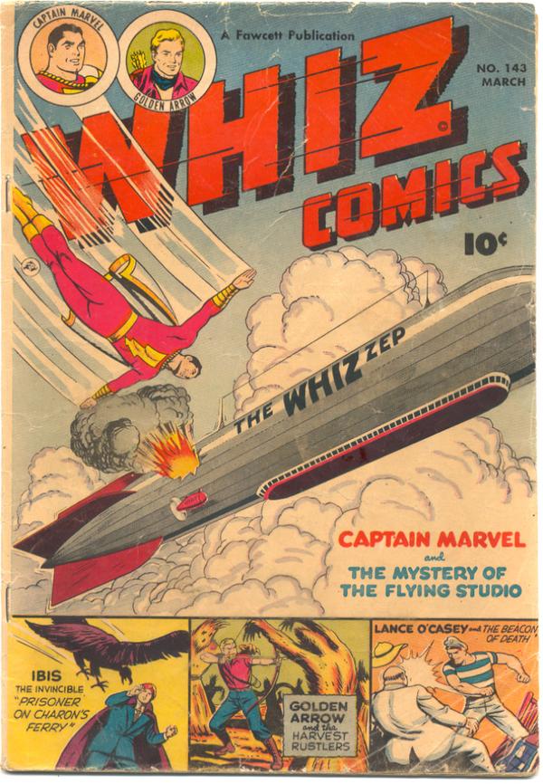 Cover of Whiz Comics #143