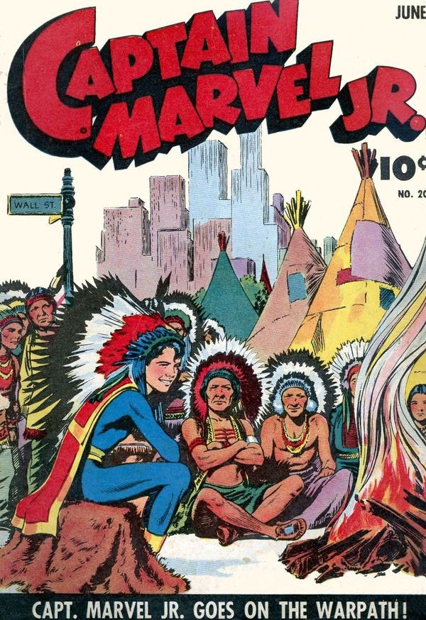 Cover of Captain Marvel Jr. #20