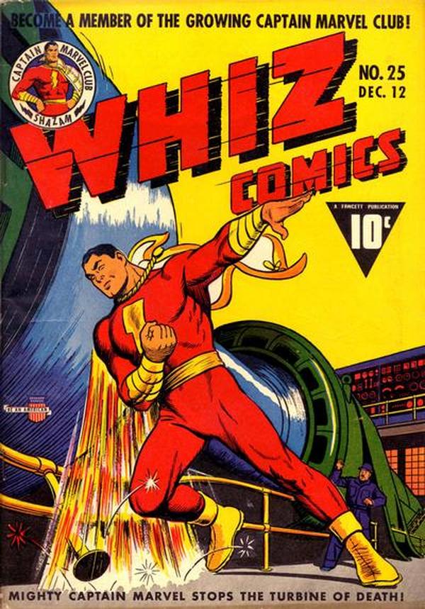 Cover of Whiz Comics #25