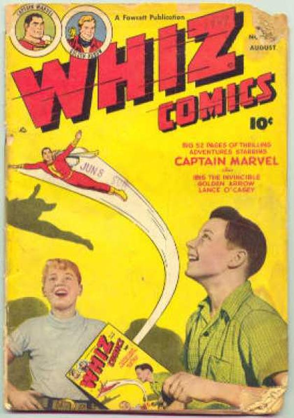 Cover of Whiz Comics #112