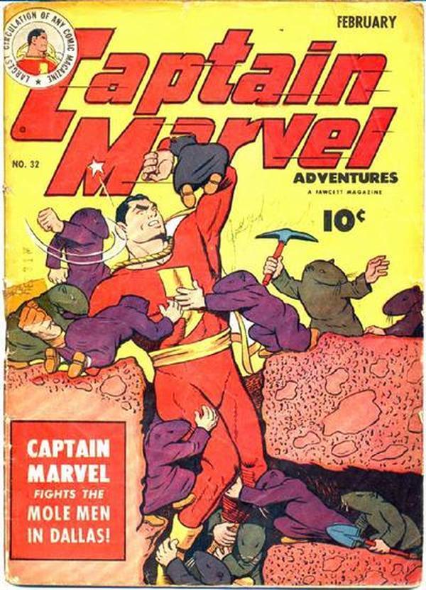 Cover of Captain Marvel Adventures #32