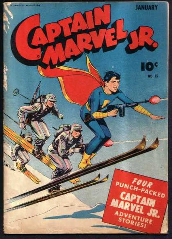 Cover of Captain Marvel Jr. #15