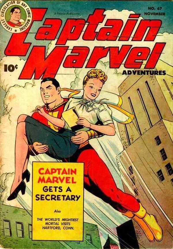 Cover of Captain Marvel Adventures #67