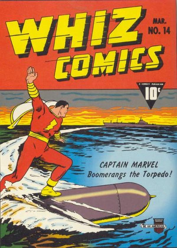 Cover of Whiz Comics #14