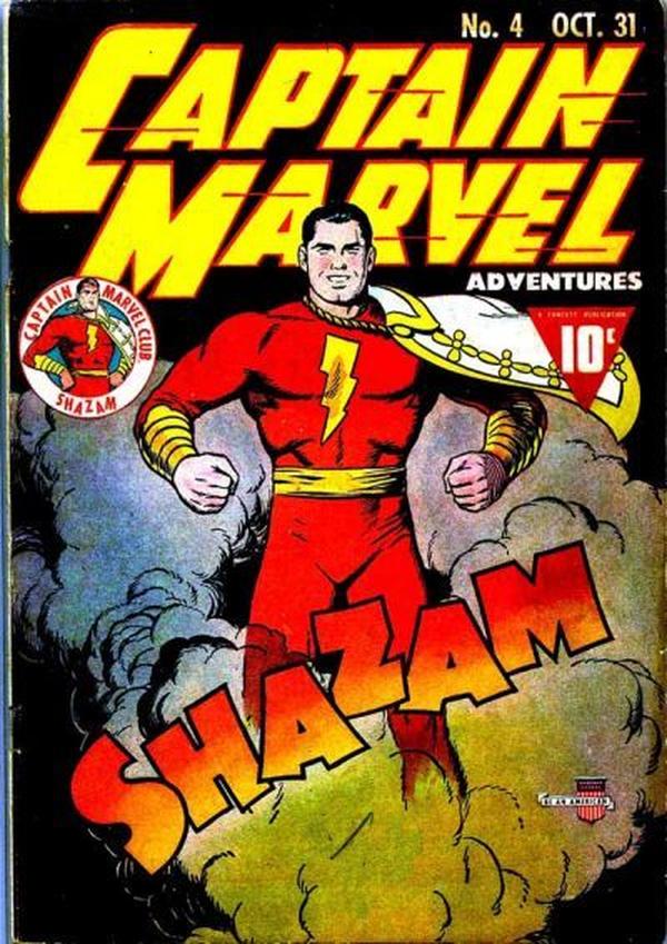 Cover of Captain Marvel Adventures #4