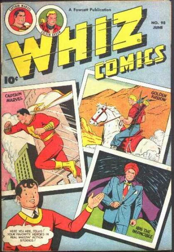 Cover of Whiz Comics #98