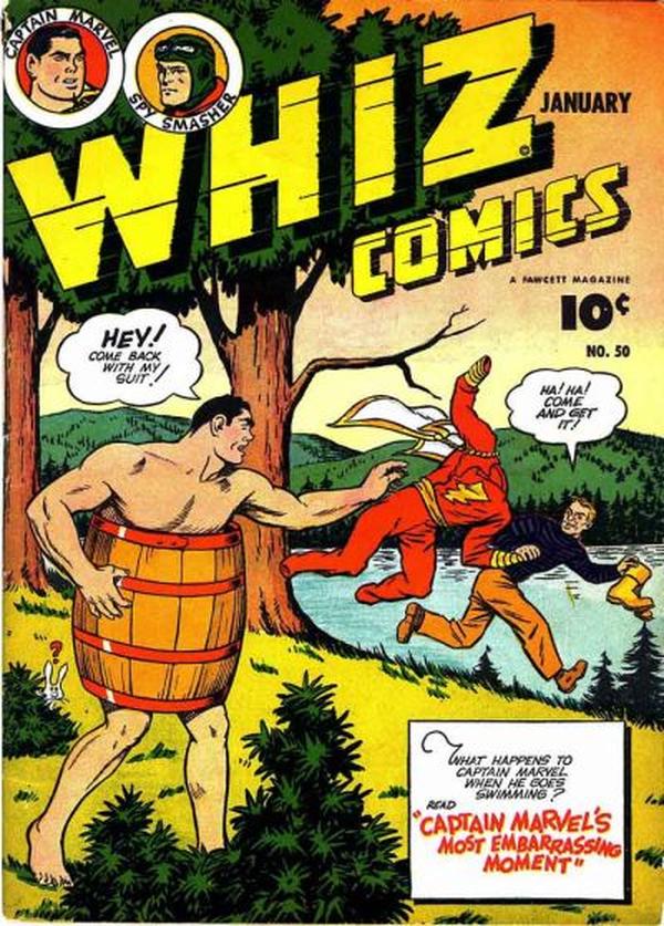 Cover of Whiz Comics #50