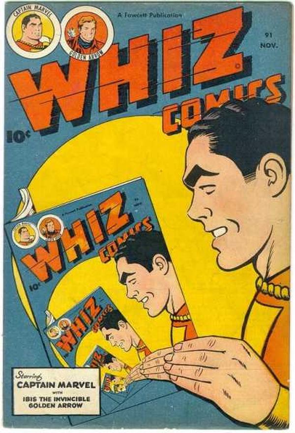 Cover of Whiz Comics #91