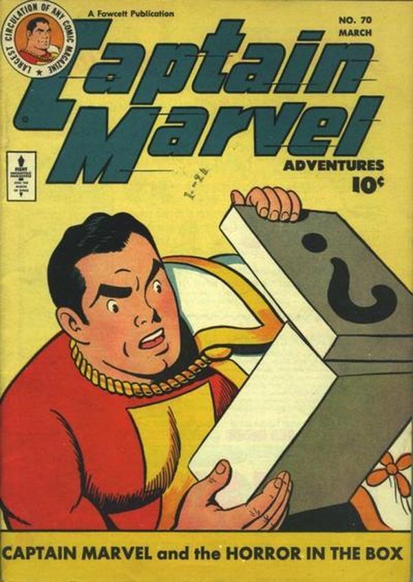 Cover of Captain Marvel Adventures #70