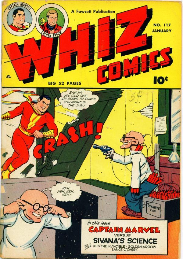 Cover of Whiz Comics #117