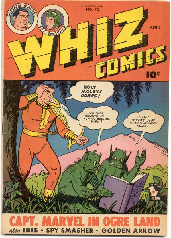 Cover of Whiz Comics #73