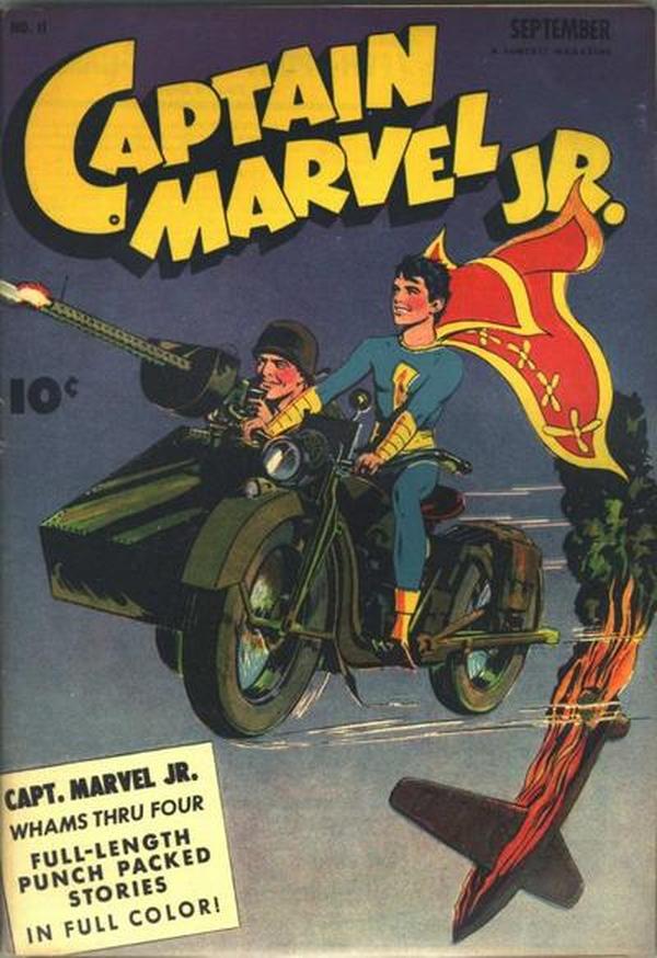 Cover of Captain Marvel Jr. #11