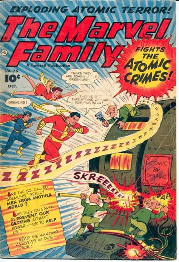 Cover of The Marvel Family #76