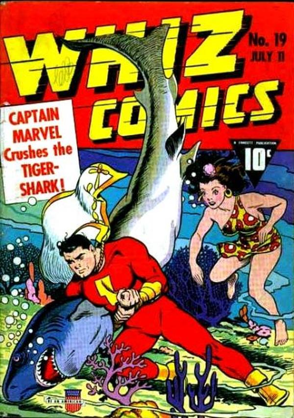Cover of Whiz Comics #19