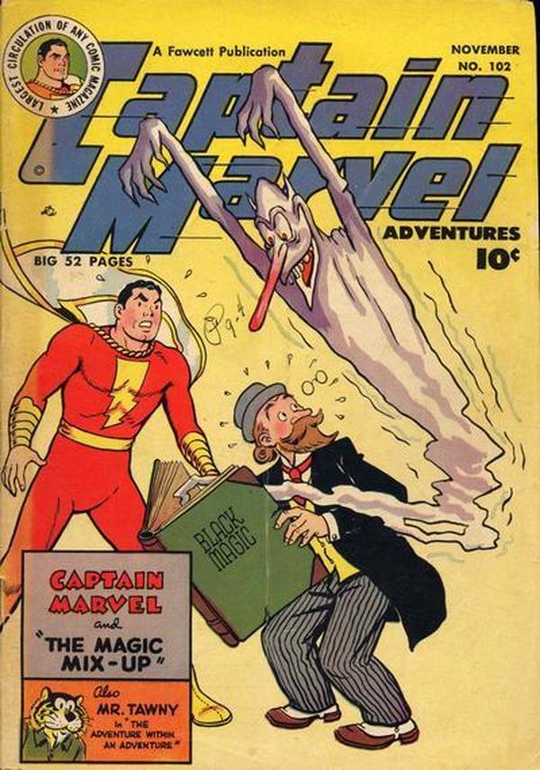Cover of Captain Marvel Adventures #102