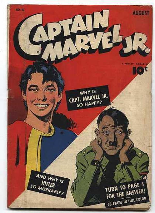 Cover of Captain Marvel Jr. #10