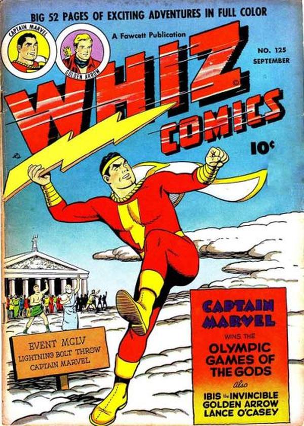 Cover of Whiz Comics #125
