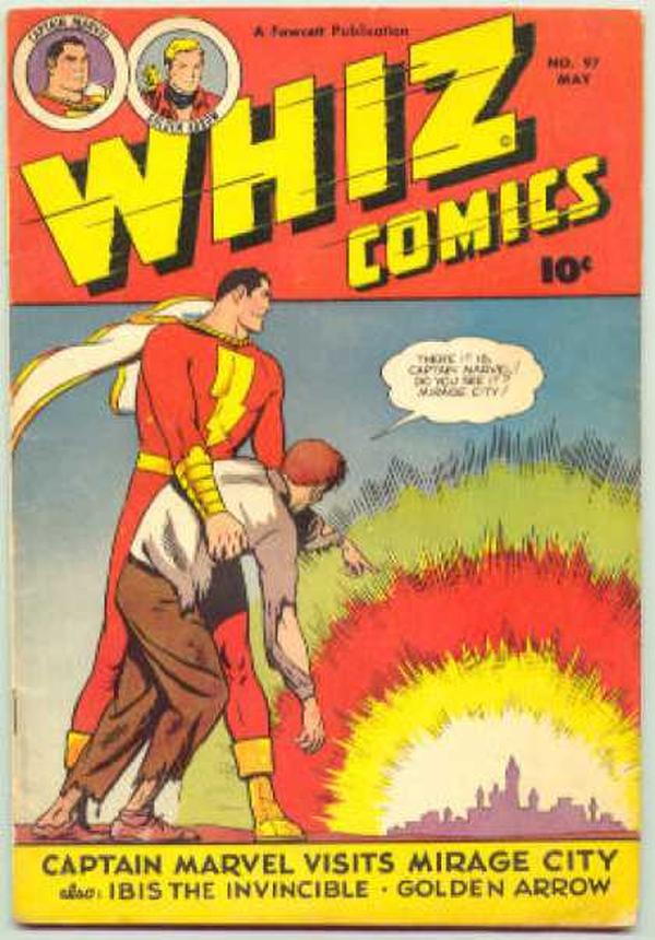Cover of Whiz Comics #97