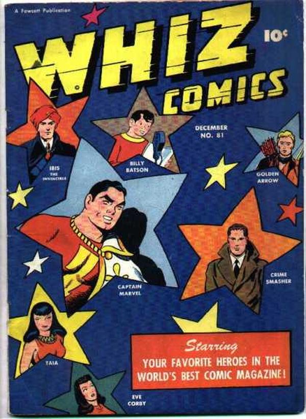 Cover of Whiz Comics #81