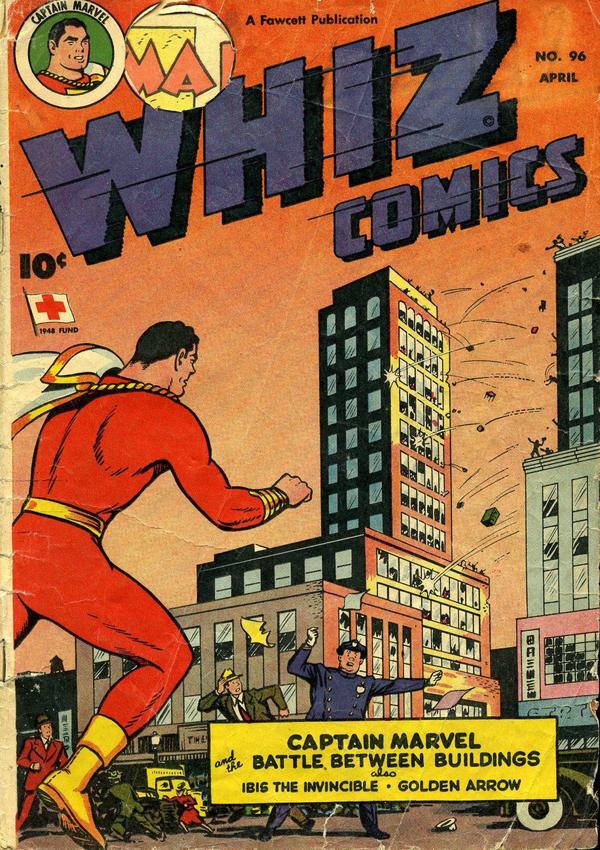 Cover of Whiz Comics #96