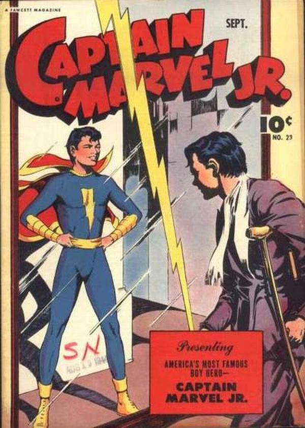 Cover of Captain Marvel Jr. #23