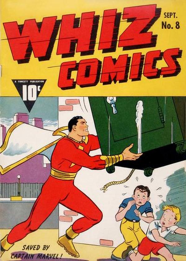 Cover of Whiz Comics #8