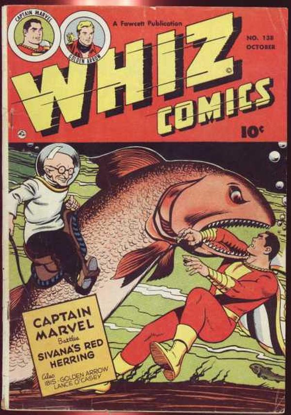 Cover of Whiz Comics #138