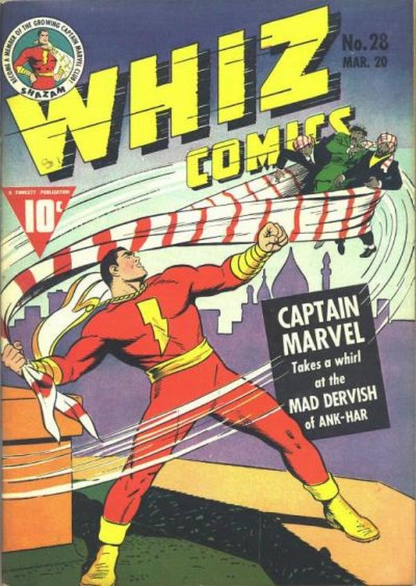 Cover of Whiz Comics #28