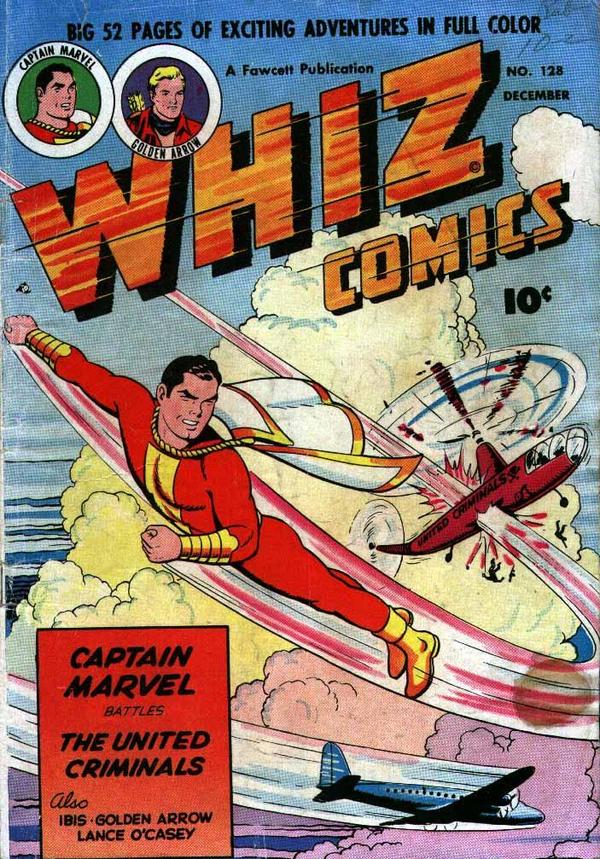 Cover of Whiz Comics #128