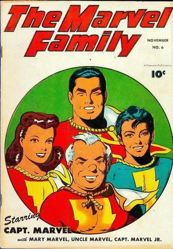 Cover of The Marvel Family #6