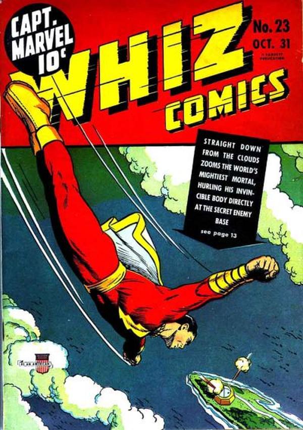 Cover of Whiz Comics #23