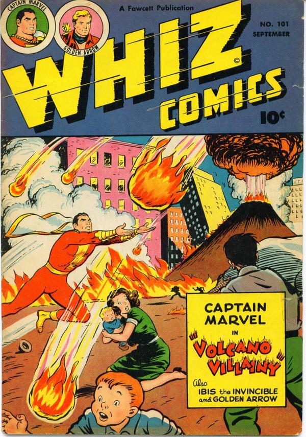 Cover of Whiz Comics #101