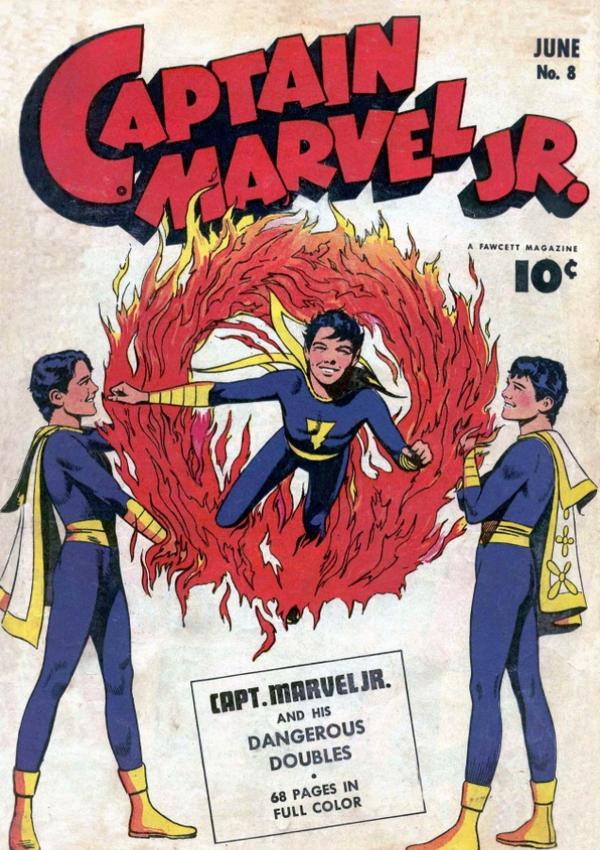 Cover of Captain Marvel Jr. #8
