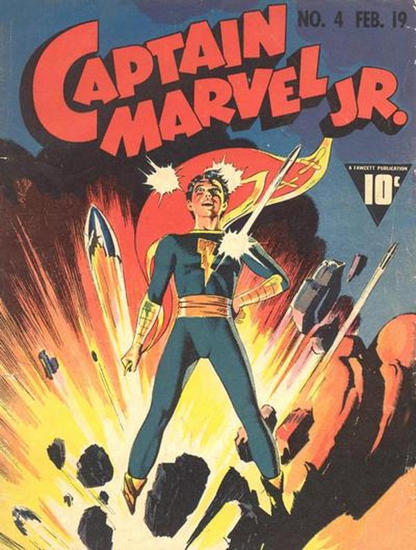 Cover of Captain Marvel Jr. #4