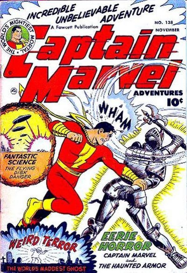 Cover of Captain Marvel Adventures #138