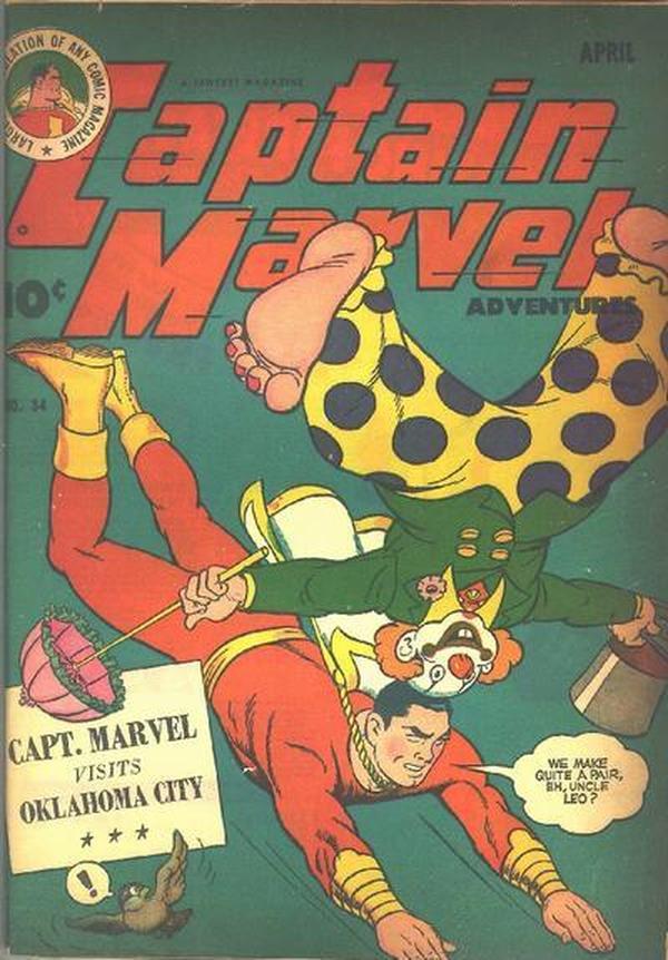 Cover of Captain Marvel Adventures #34