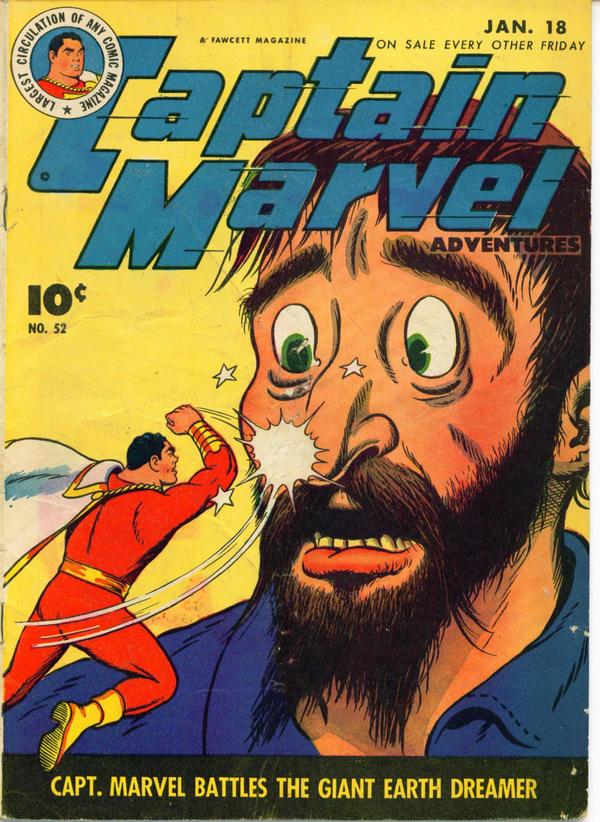 Cover of Captain Marvel Adventures #52