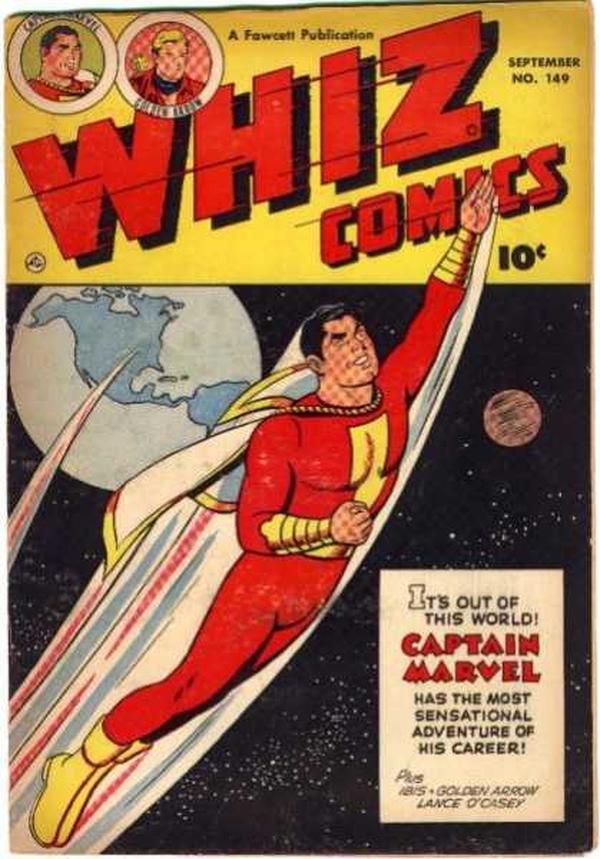 Cover of Whiz Comics #149