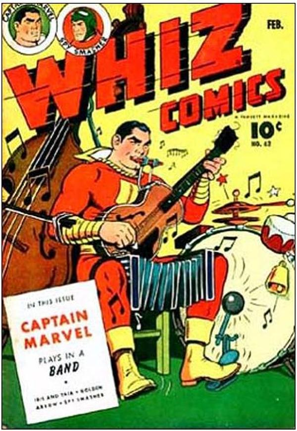 Cover of Whiz Comics #62