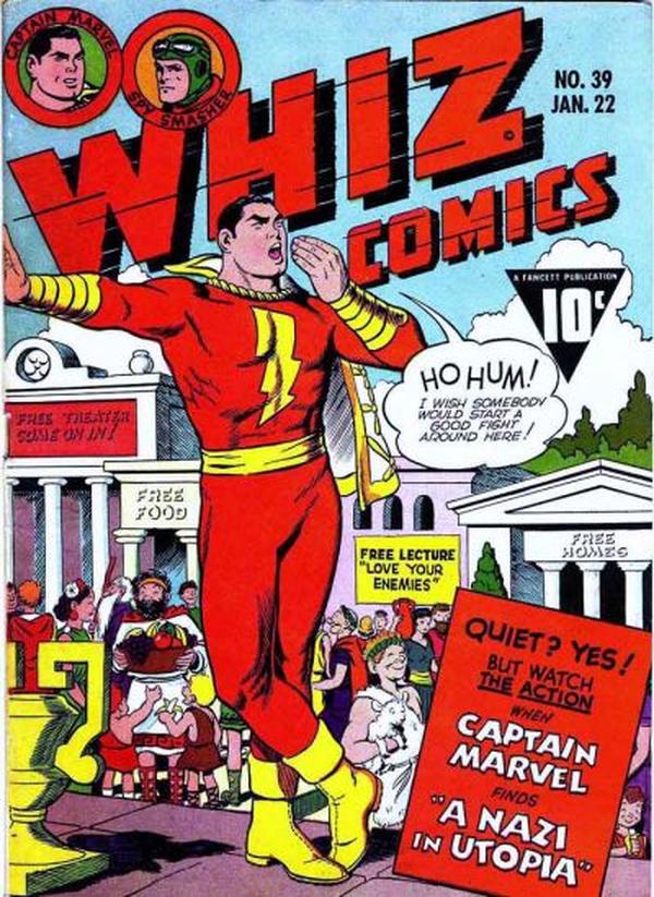 Cover of Whiz Comics #39