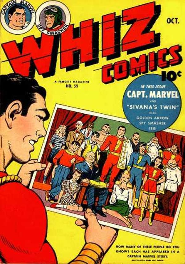 Cover of Whiz Comics #59
