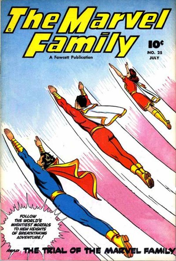 Cover of The Marvel Family #25