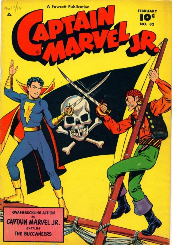 Cover of Captain Marvel Jr. #82